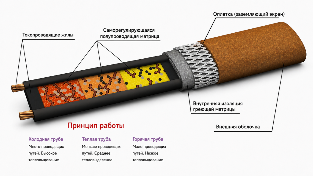 саморегулирующиеся кабели