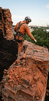 Демонтаж дымовых труб